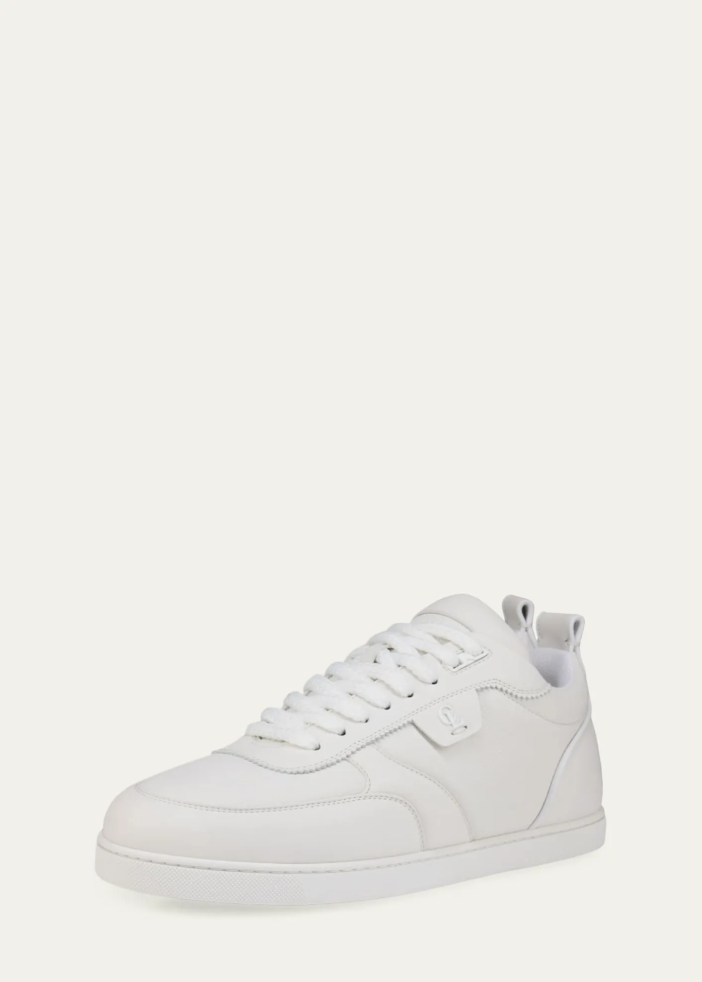 Christian LouboutinMen's Sk Vi Flat Calf Leather Low-Top Sneakers