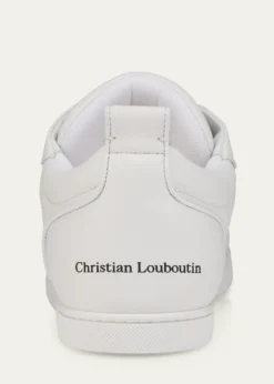 Christian LouboutinMen's Sk Vi Flat Calf Leather Low-Top Sneakers