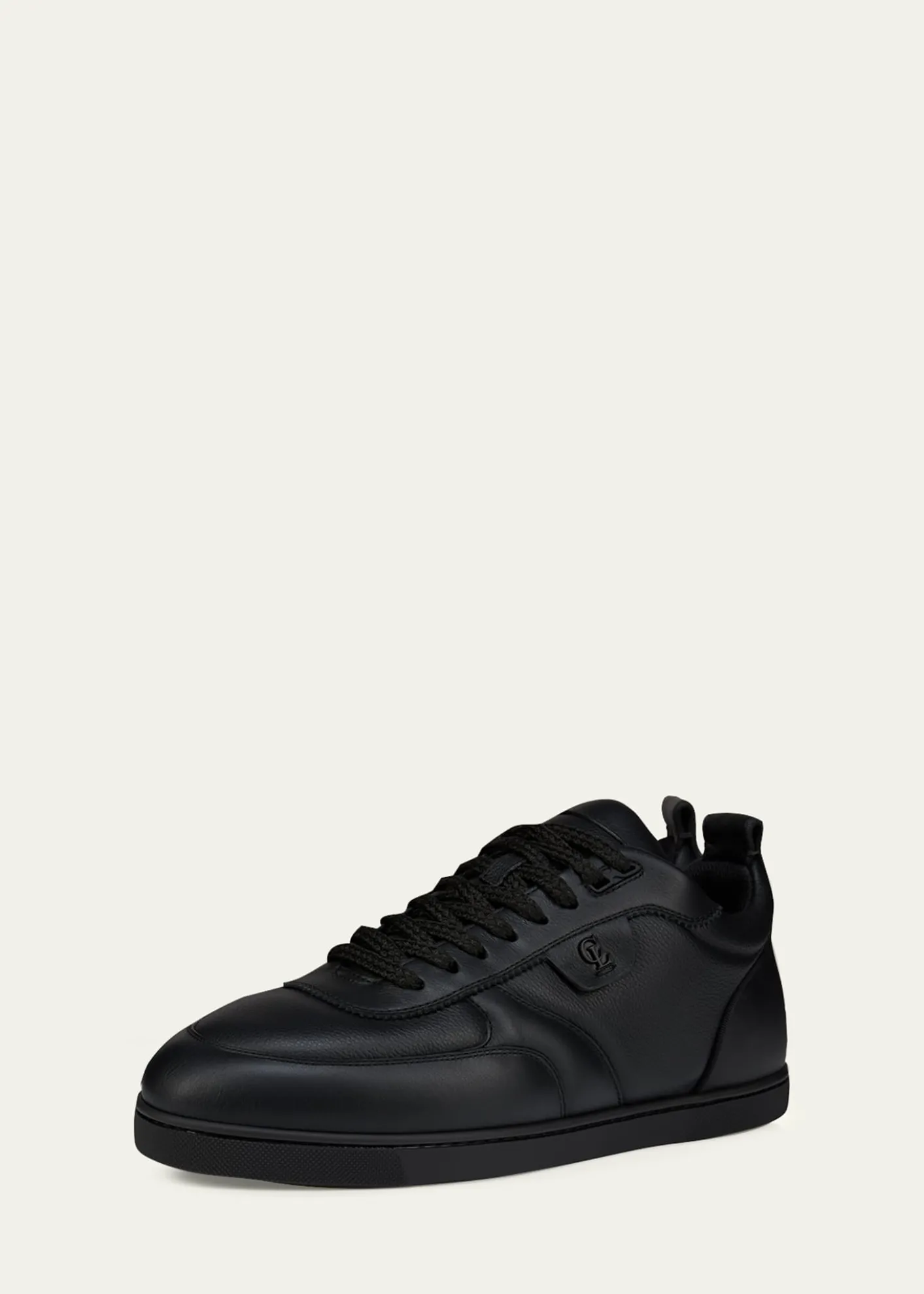 Christian LouboutinMen's Sk Vi Flat Calf Leather Low-Top Sneakers