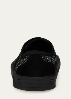 Christian LouboutinMen's Tactical Skate Red Sole Low-Top Sneakers