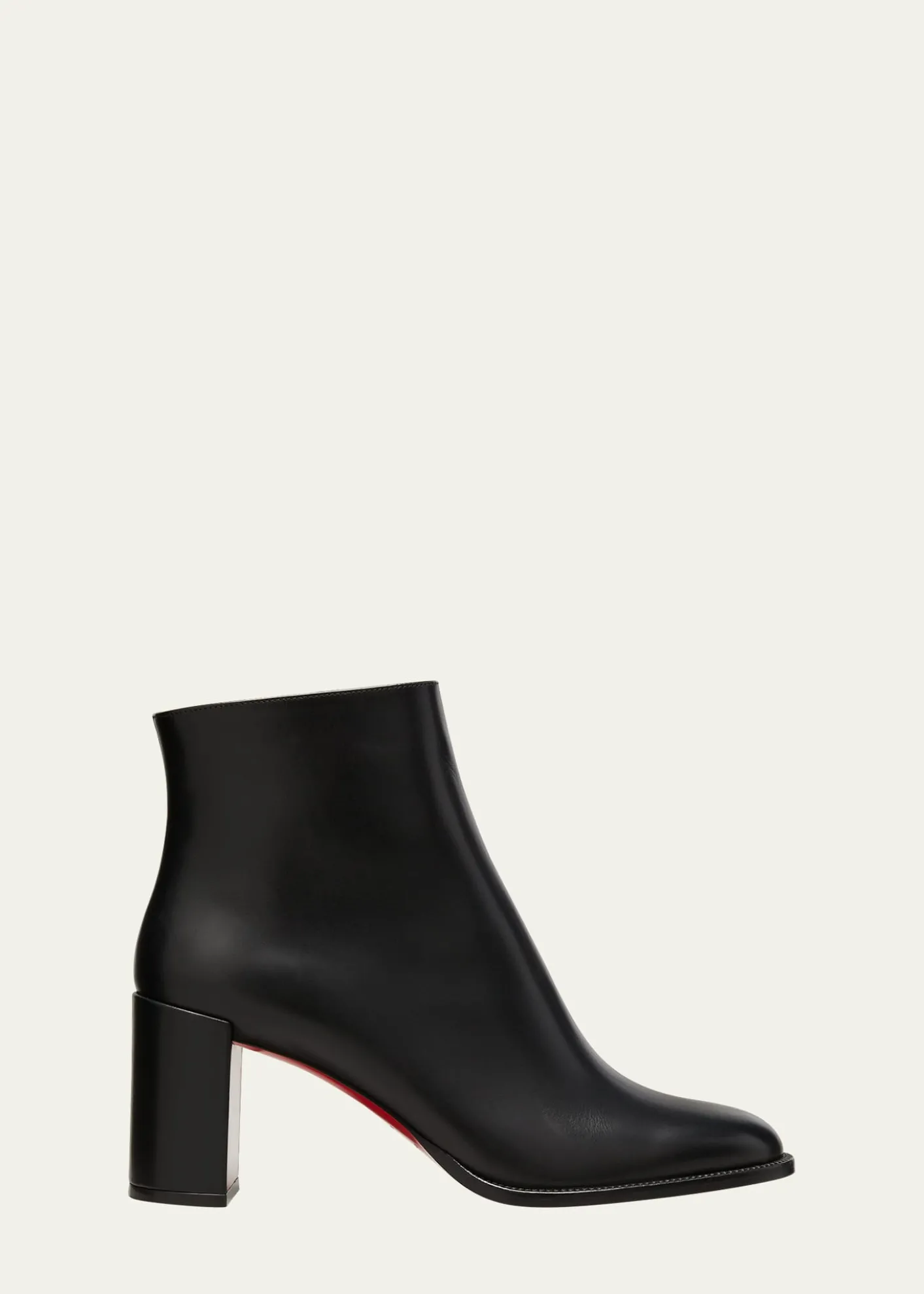 Christian Louboutin70mm Adoxa Zip Ankle Booties