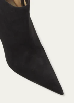 Christian Louboutin100mm Belle Suede Ankle Booties