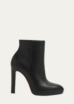 Christian Louboutin120mm Fannylove Leather Booties