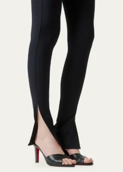 Christian Louboutin85mm Fanny Leather Slide Sandals