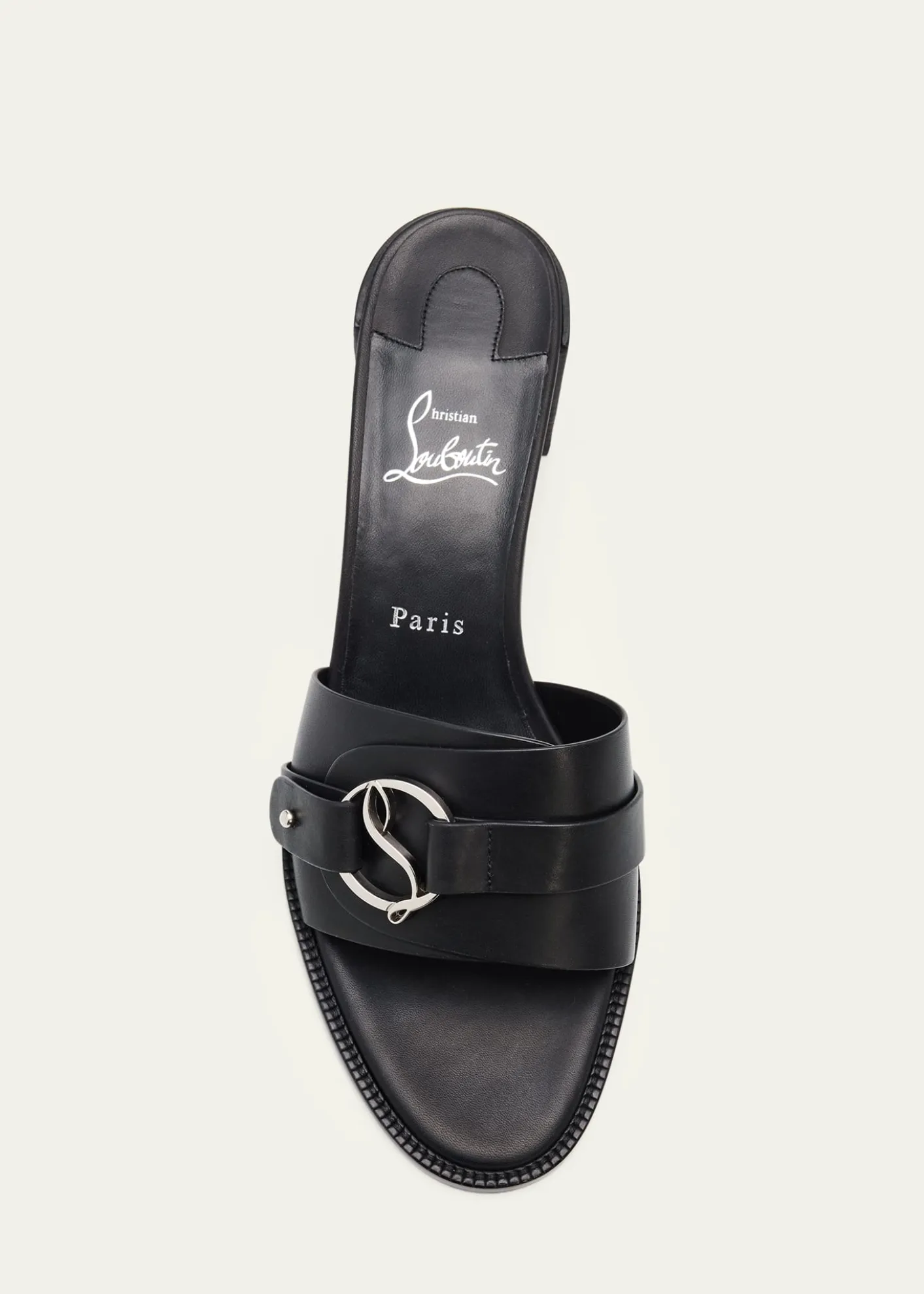 Christian Louboutin55mm Her in Roma Leather Mules
