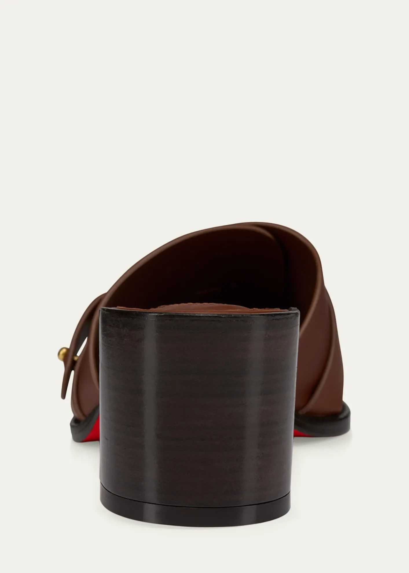 Christian Louboutin55mm Her in Roma Leather Mules