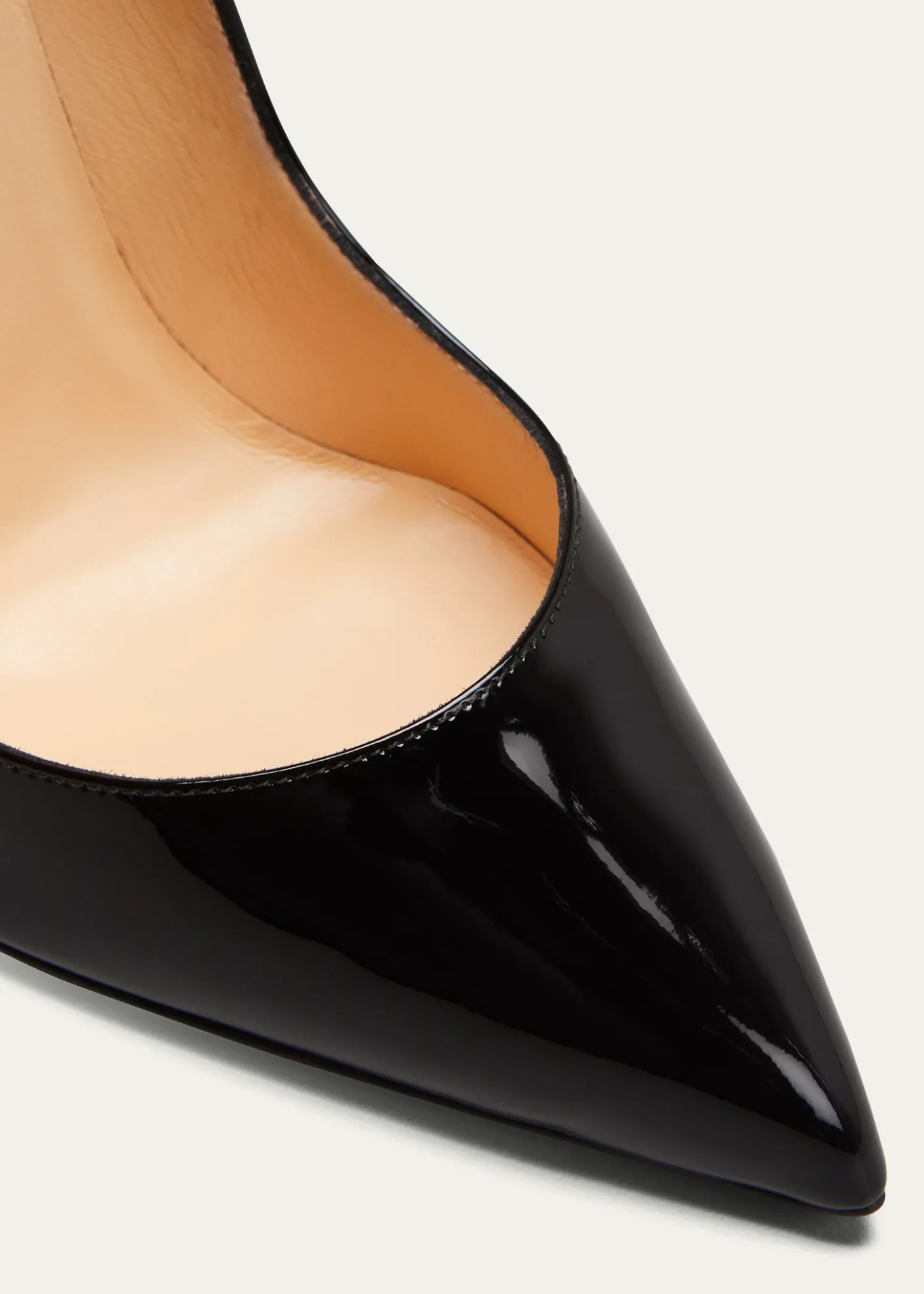 Christian Louboutin100mm Hot Chick Patent High-Heel Pumps