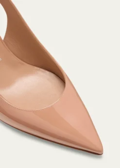 Christian Louboutin70mm Hot Chick Patent Slingback Pumps