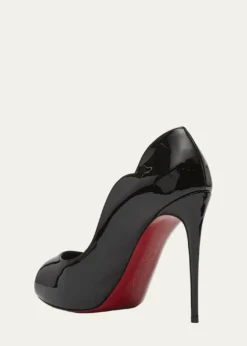 Christian Louboutin120mm Hot Chick Patent Pumps