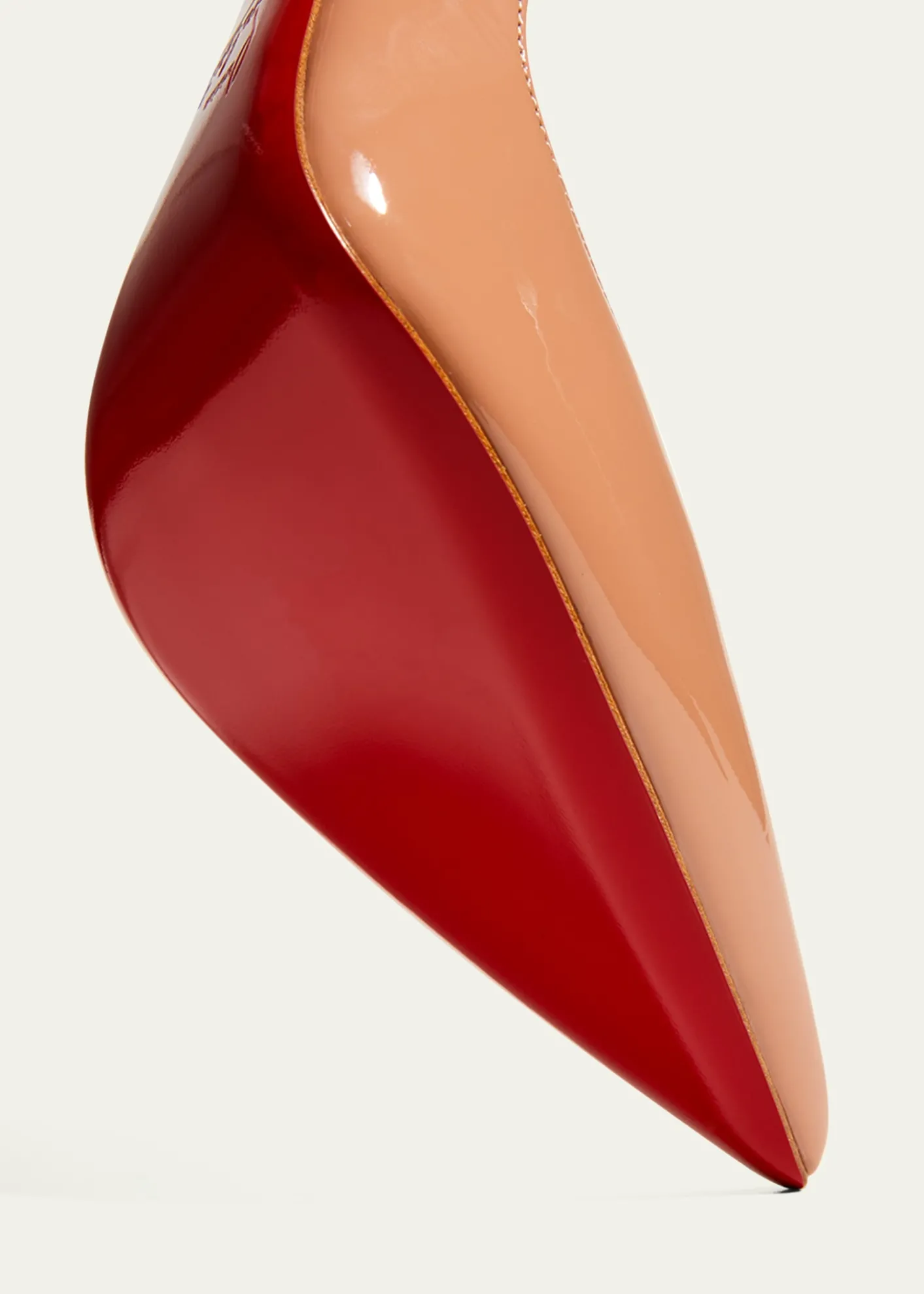 Christian Louboutin100mm Iriza Patent Open-Side Pumps