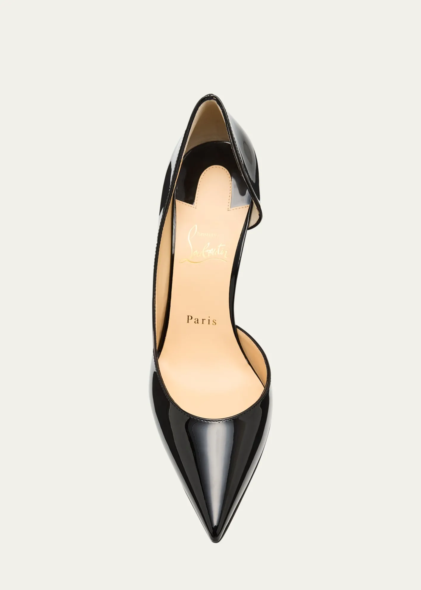 Christian Louboutin85mm Iriza Patent Leather Pumps