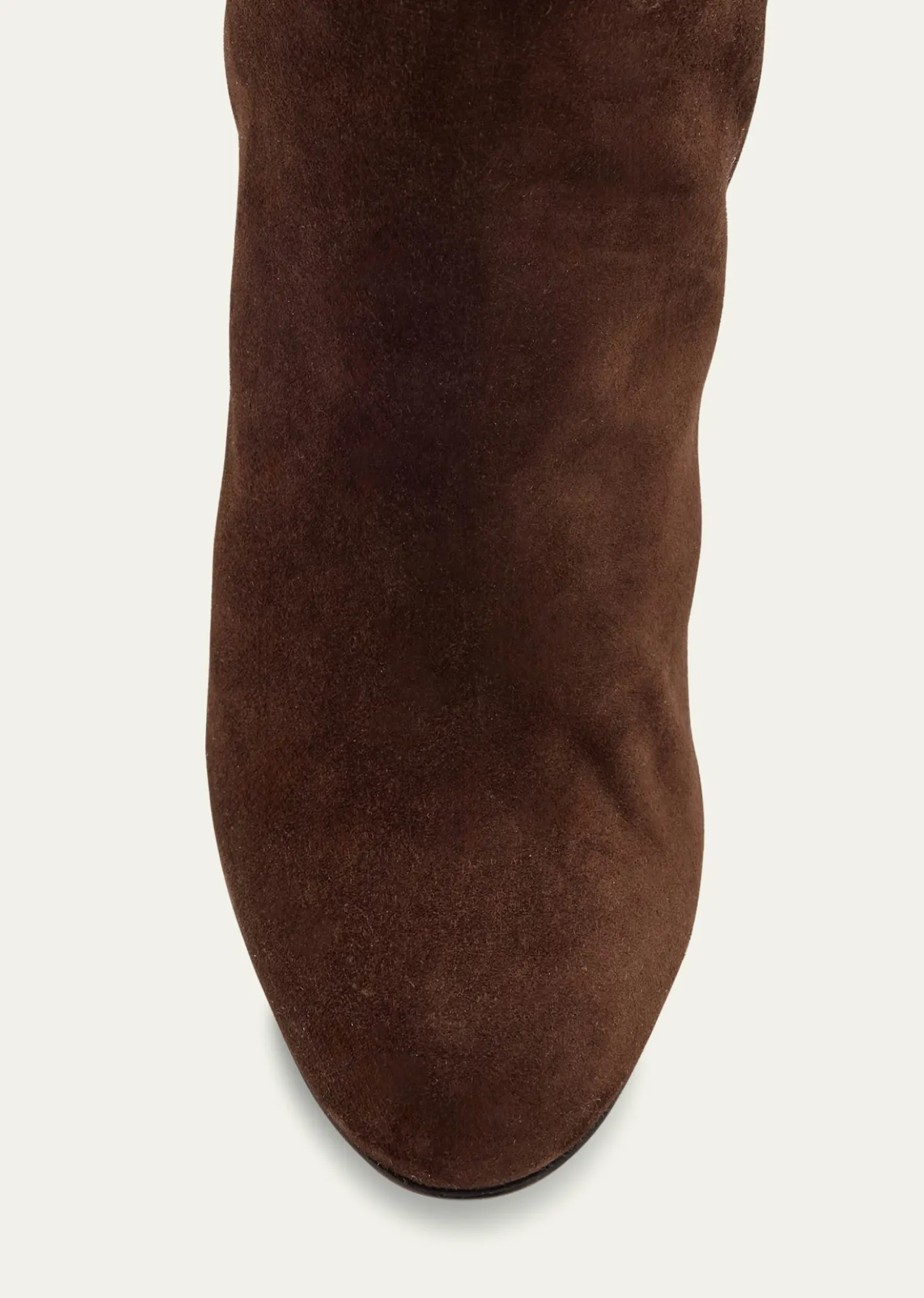 Christian Louboutin85mm Loo Suede Knee Boots