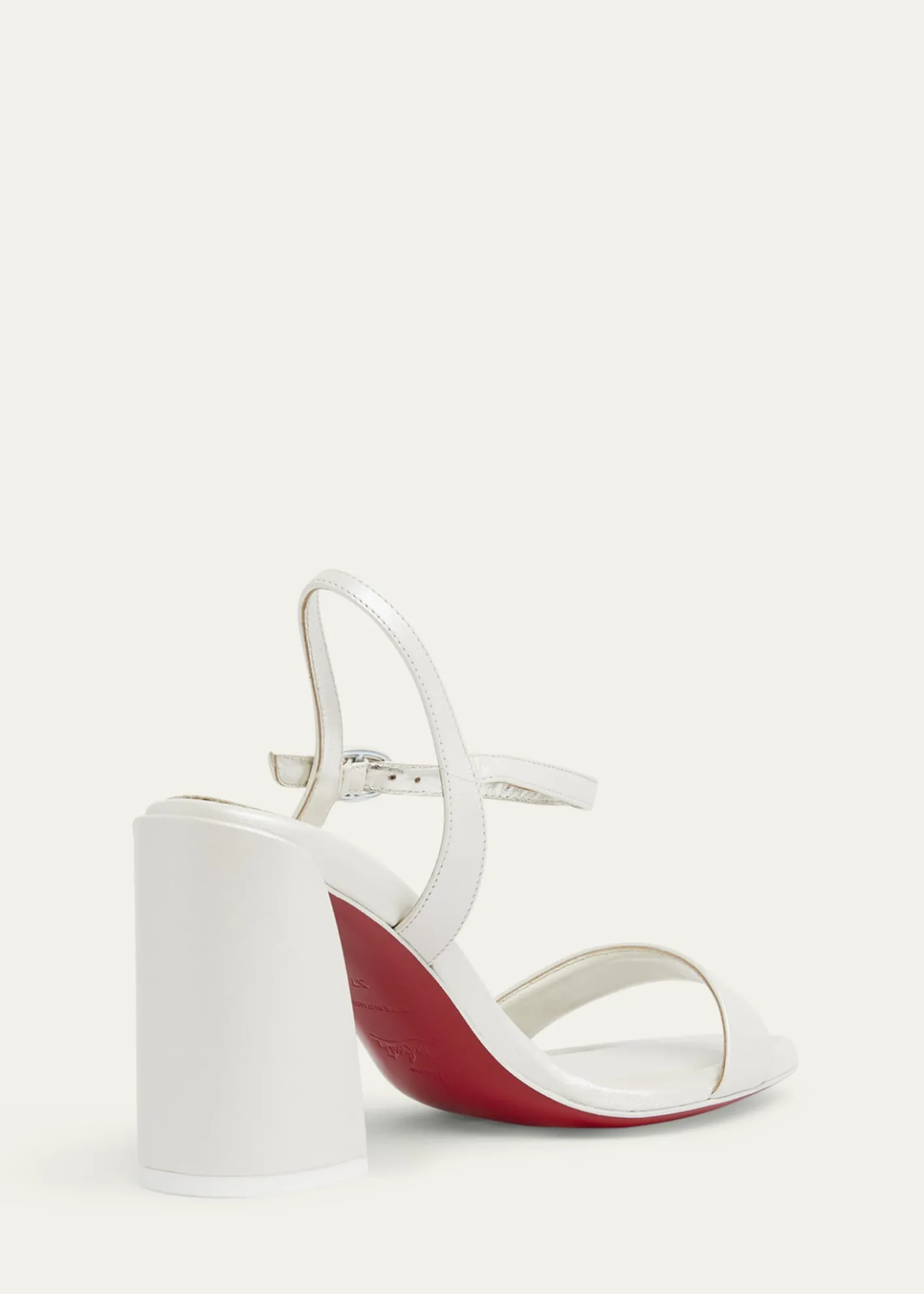 Christian Louboutin85mm Miss Jane Ankle-Strap Sandals