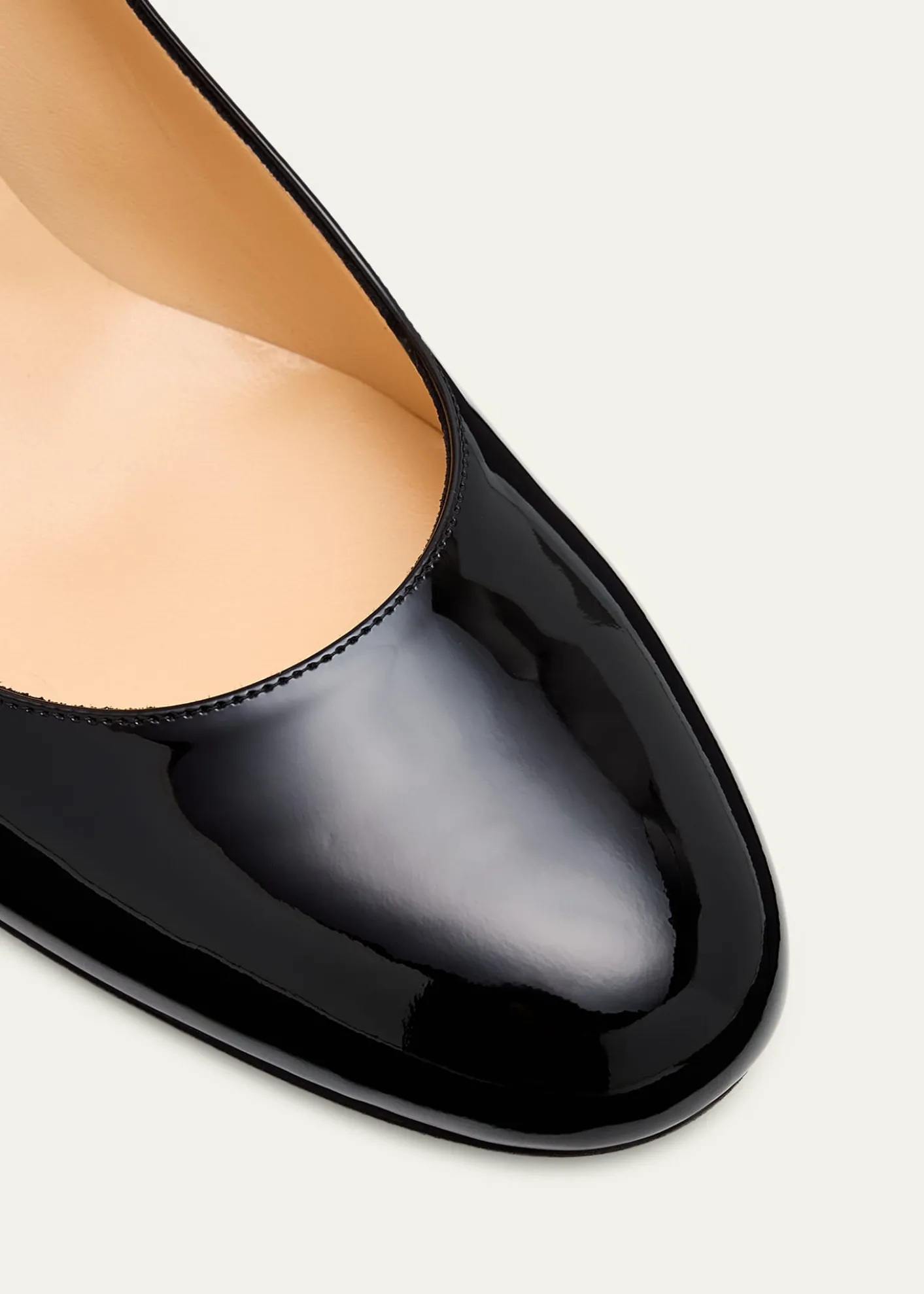 Christian Louboutin55mm Miss Jane Patent Leather Pumps