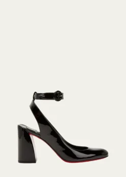 Christian Louboutin85mm Miss Sab Patent Pumps