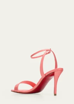 Christian Louboutin80mm Miss Z Patent Leather Ankle-Strap Sandals