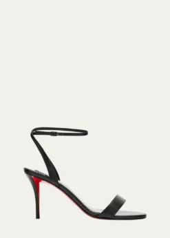 Christian Louboutin80mm Miss Z Leather Sandals