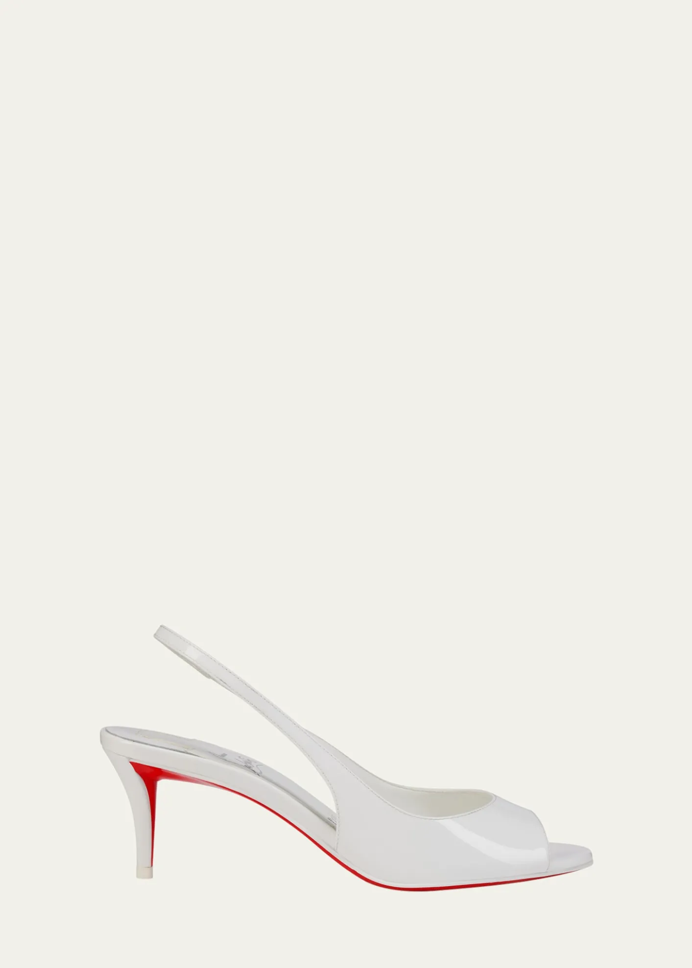 Christian Louboutin60mm Sofia Z Patent Leather Slingback Pumps