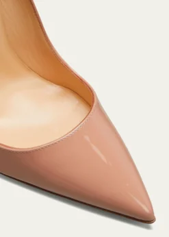Christian Louboutin120mm So Kate Patent Pointed-Toe Pumps