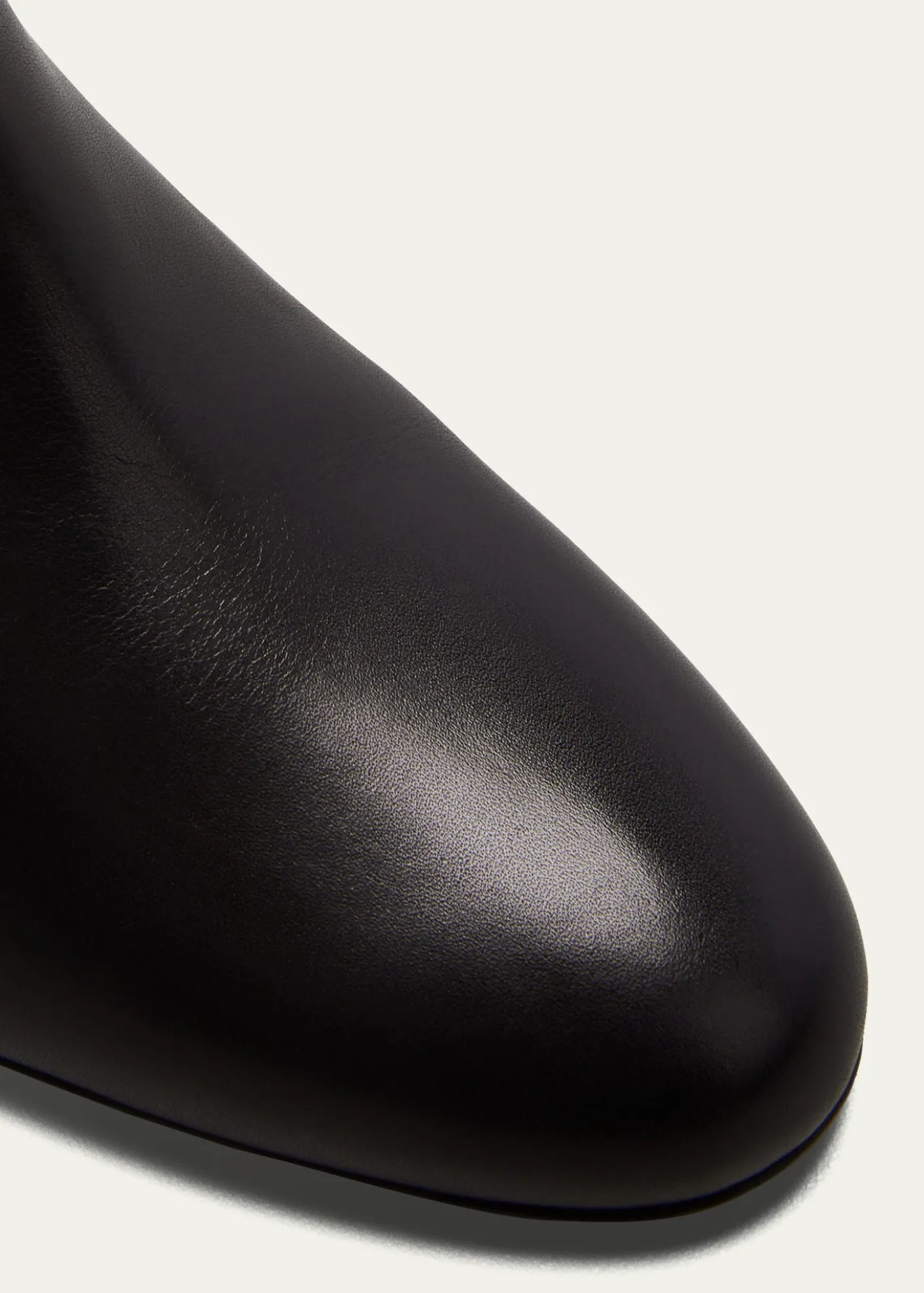 Christian Louboutin55mm Turela Leather Side-Zip Booties