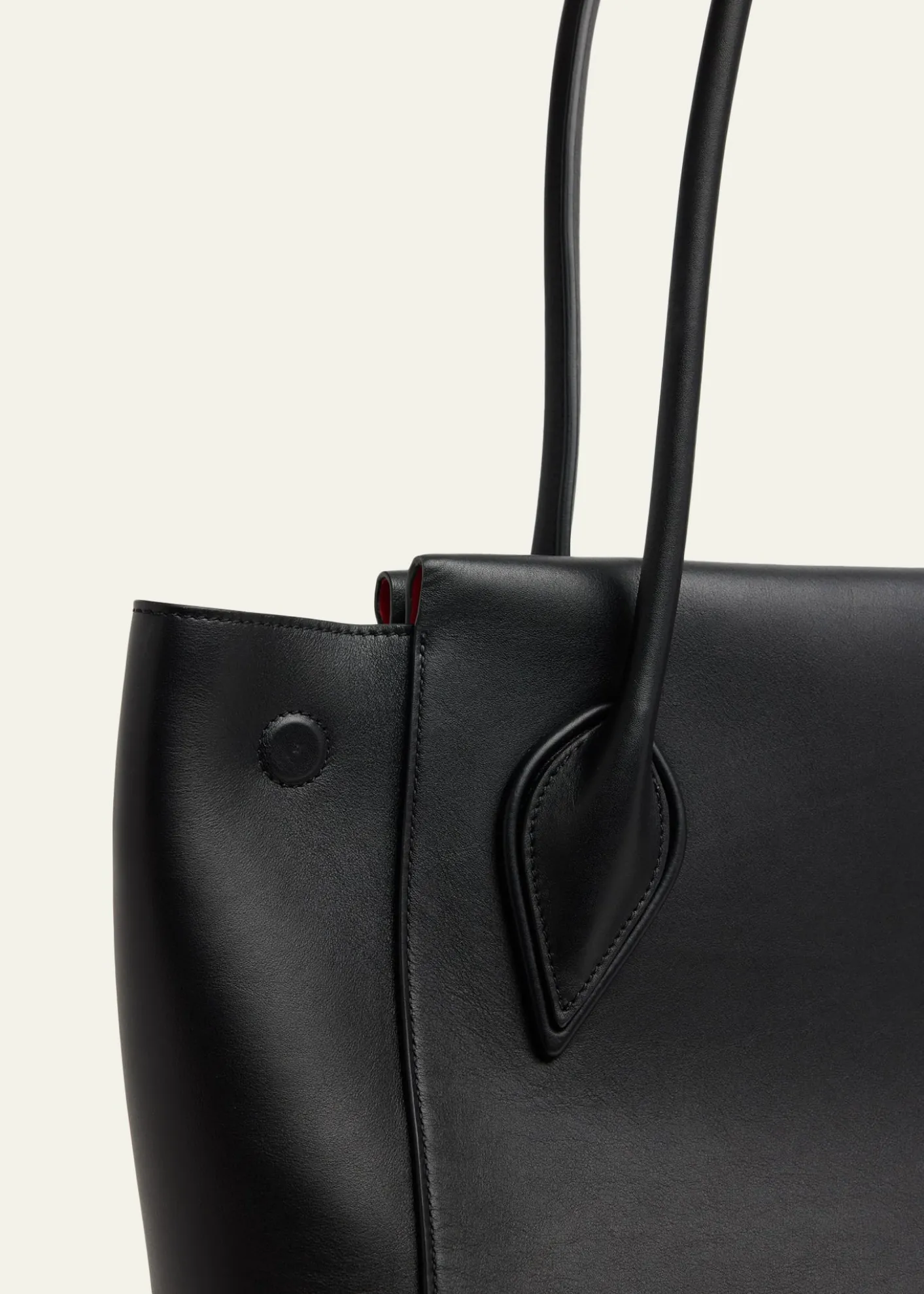 Christian LouboutinVenus East-West Calf Leather Tote Bag