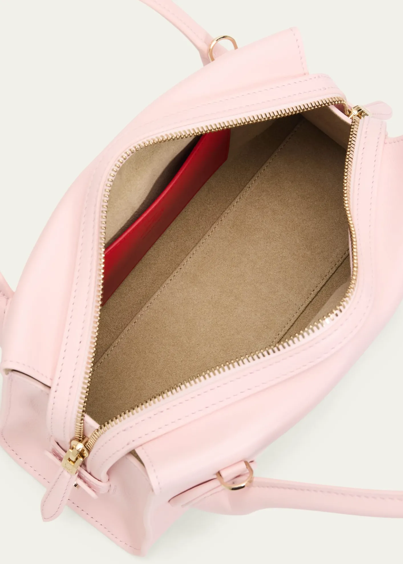 Christian LouboutinVenus Mini Calfskin Leather Top-Handle Bag