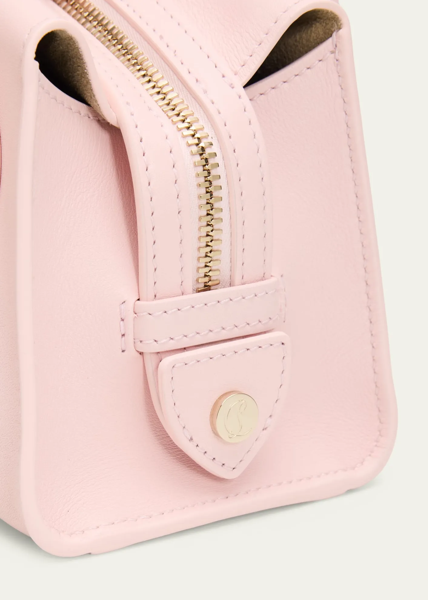 Christian LouboutinVenus Mini Calfskin Leather Top-Handle Bag