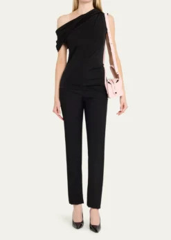 Christian LouboutinVenus Mini Calfskin Leather Top-Handle Bag