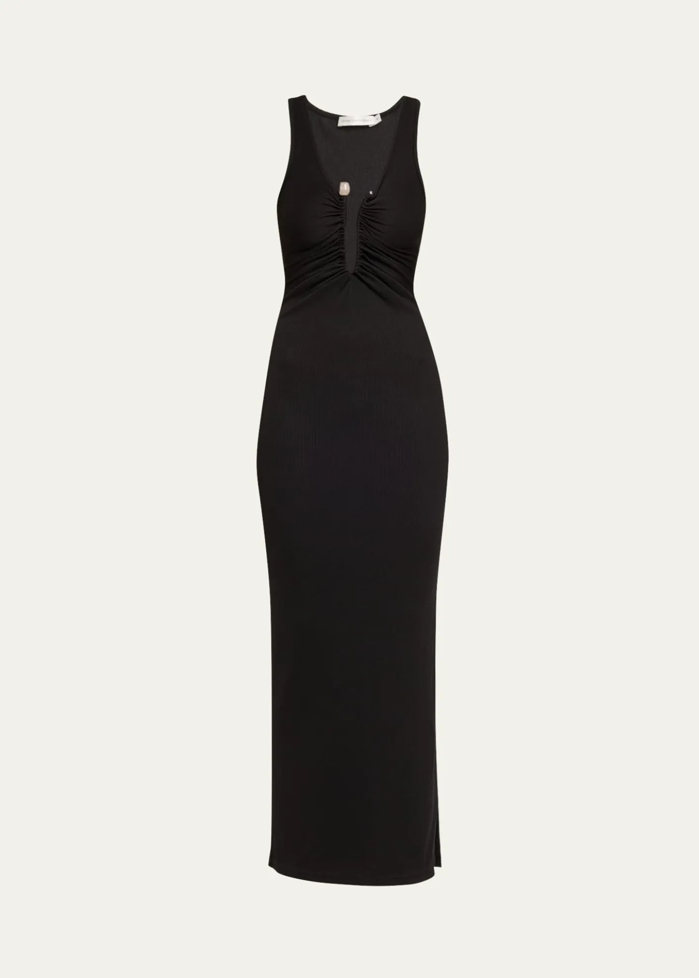 Christopher EsberCrystal Pin Ruched Maxi Tank Dress