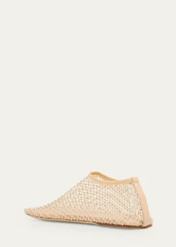 Christopher EsberMinette Crystal Net Ballerina Flats
