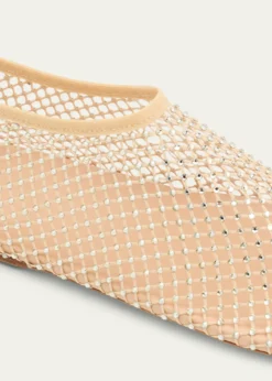 Christopher EsberMinette Crystal Net Ballerina Flats