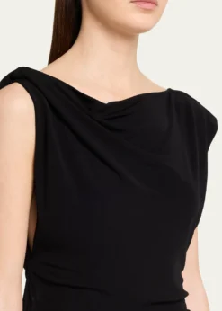 Christopher EsberTortoiseshell Chain Jersey Maxi Dress