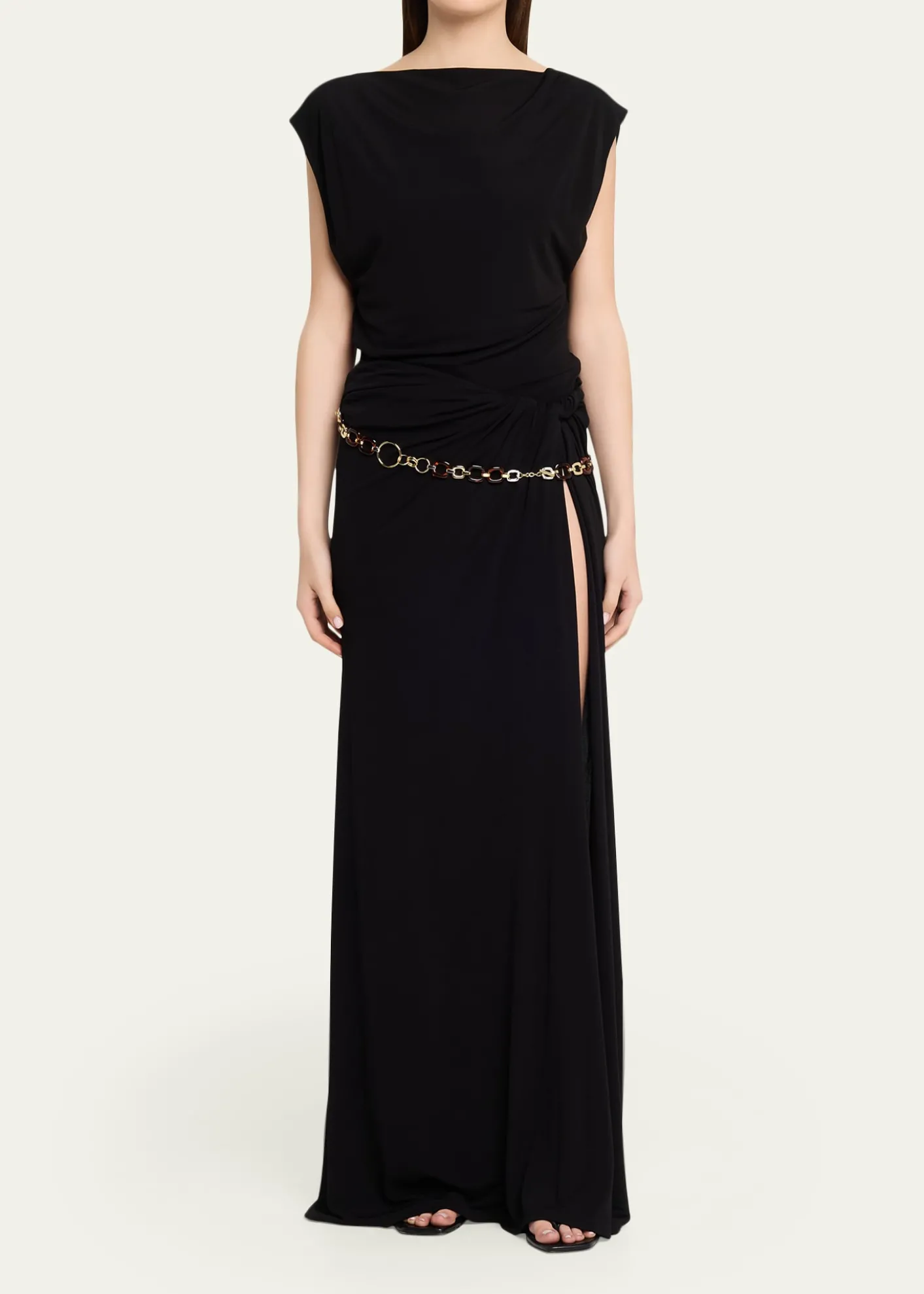 Christopher EsberTortoiseshell Chain Jersey Top