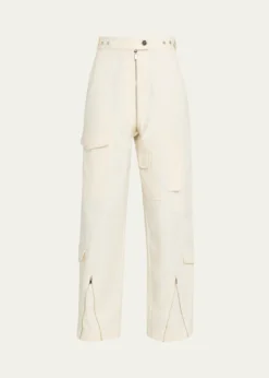 CHRISTOPHER JOHN ROGERSFlight Suit Cargo Cotton Trousers