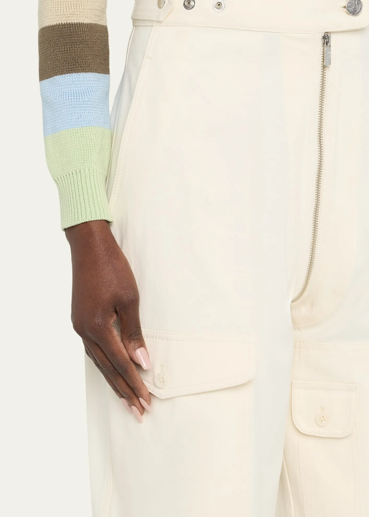 CHRISTOPHER JOHN ROGERSFlight Suit Cargo Cotton Trousers