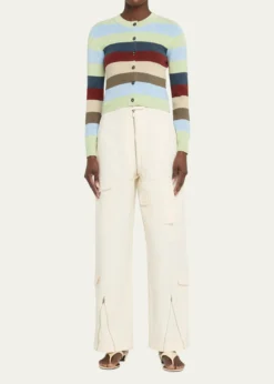 CHRISTOPHER JOHN ROGERSFlight Suit Cargo Cotton Trousers