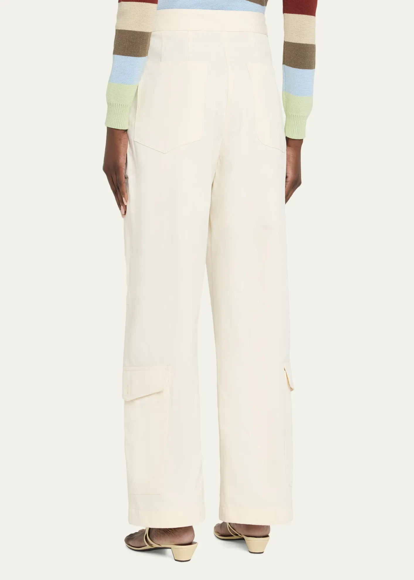 CHRISTOPHER JOHN ROGERSFlight Suit Cargo Cotton Trousers