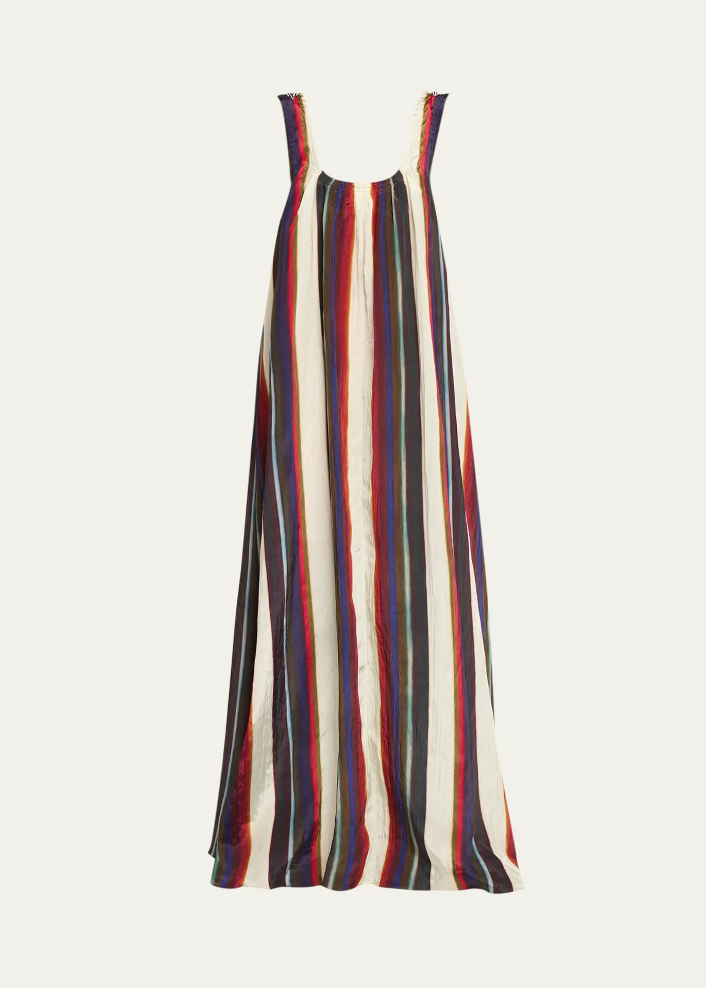 CHRISTOPHER JOHN ROGERSMorris Stripe Sleeveless Maxi Dress