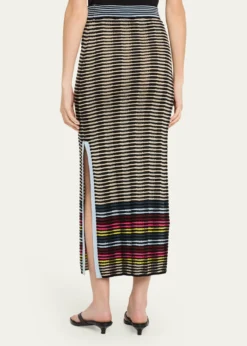 CHRISTOPHER JOHN ROGERSWave Knit Midi Pencil Skirt