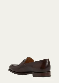 Church'sMen's Hertford Rubber-Sole Leather Penny Loafers