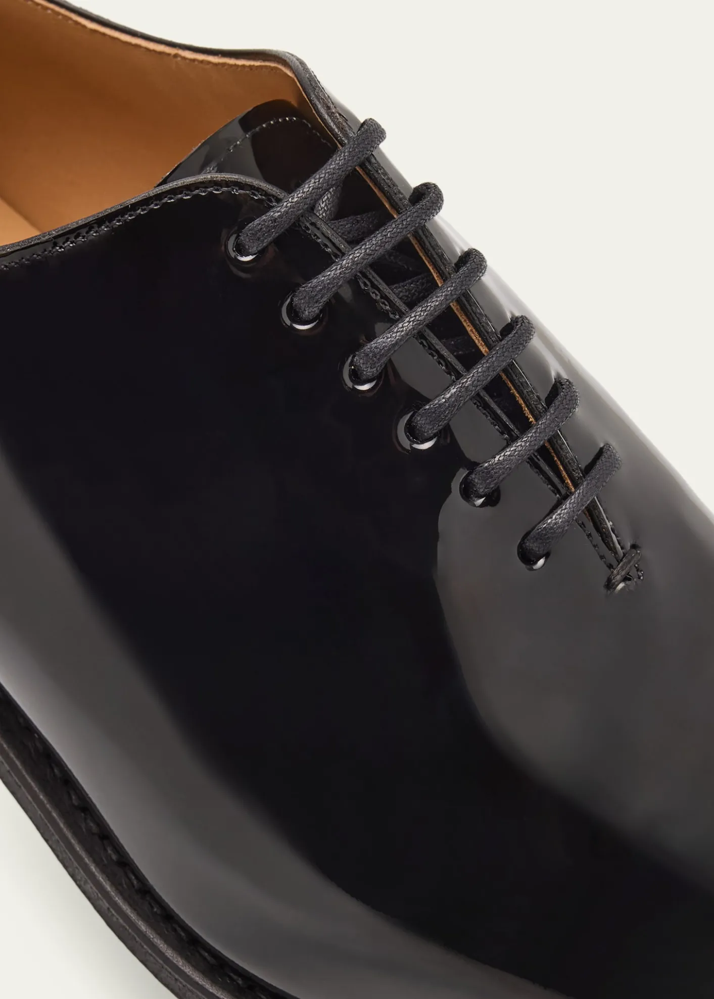 Church'sMen's Oldford Patent Leather Whole Cut Oxfords