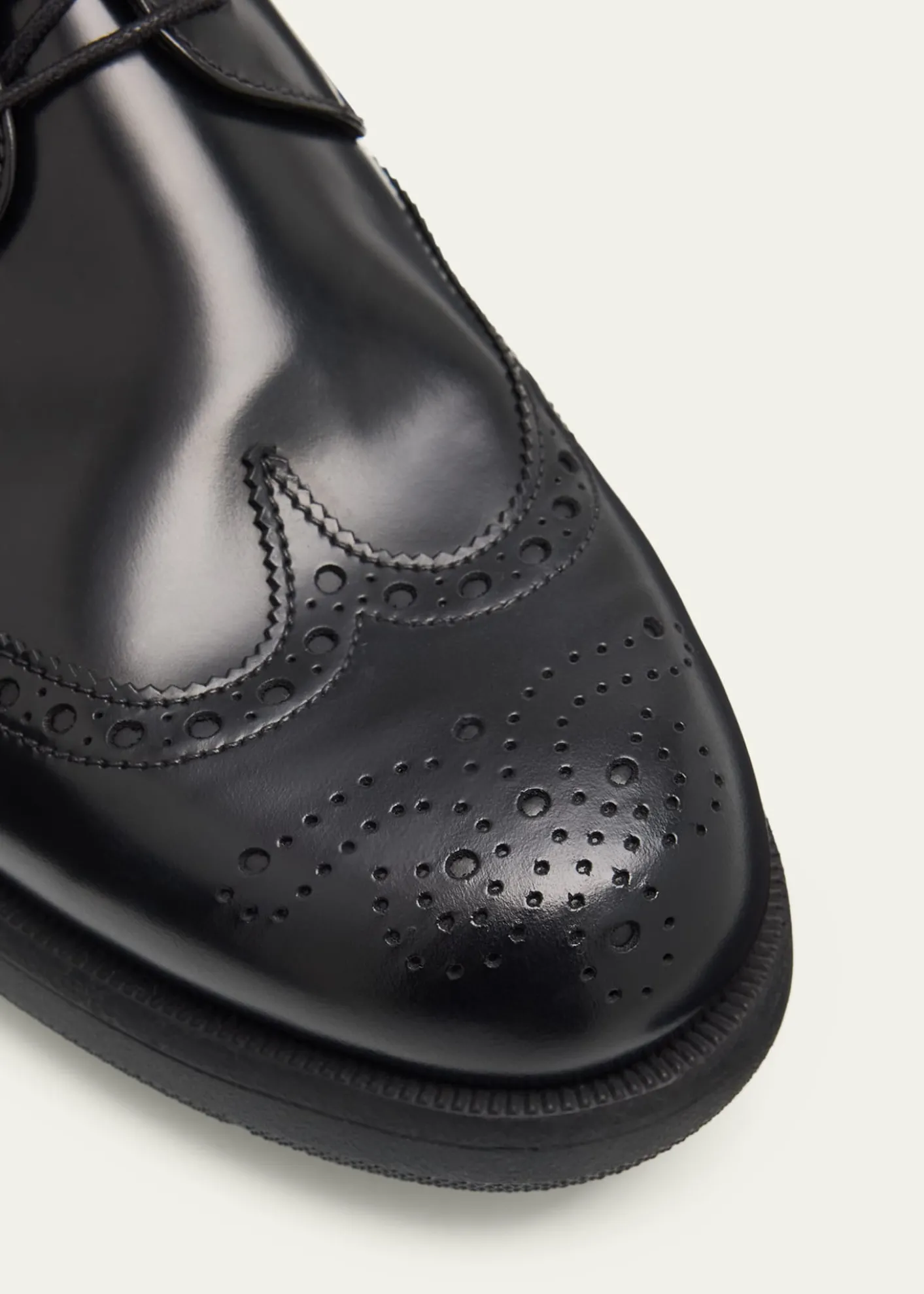 Church'sMen's Ringmer Brogue Polished Fumé Leather Derby Shoes