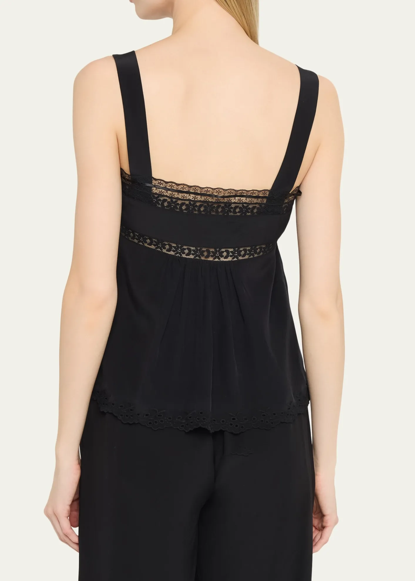 Ciao LuciaEuri Silk Lace Top