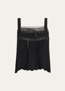 Ciao LuciaEuri Silk Lace Top