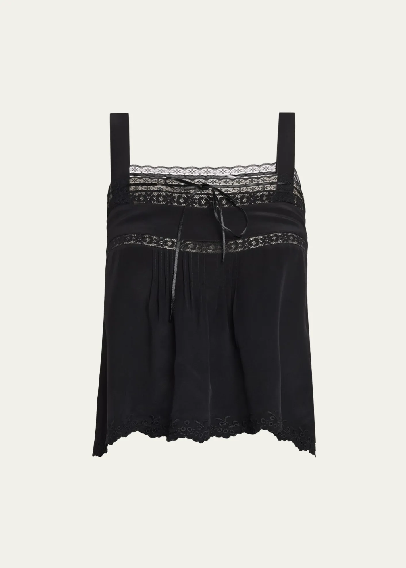 Ciao LuciaEuri Silk Lace Top