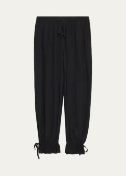 Ciao LuciaPauli Silk Embroidered Pants