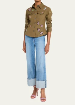 Cinq a SeptCanyon Ditsy Love Scrunched Jacket