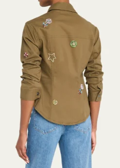 Cinq a SeptCanyon Ditsy Love Scrunched Jacket