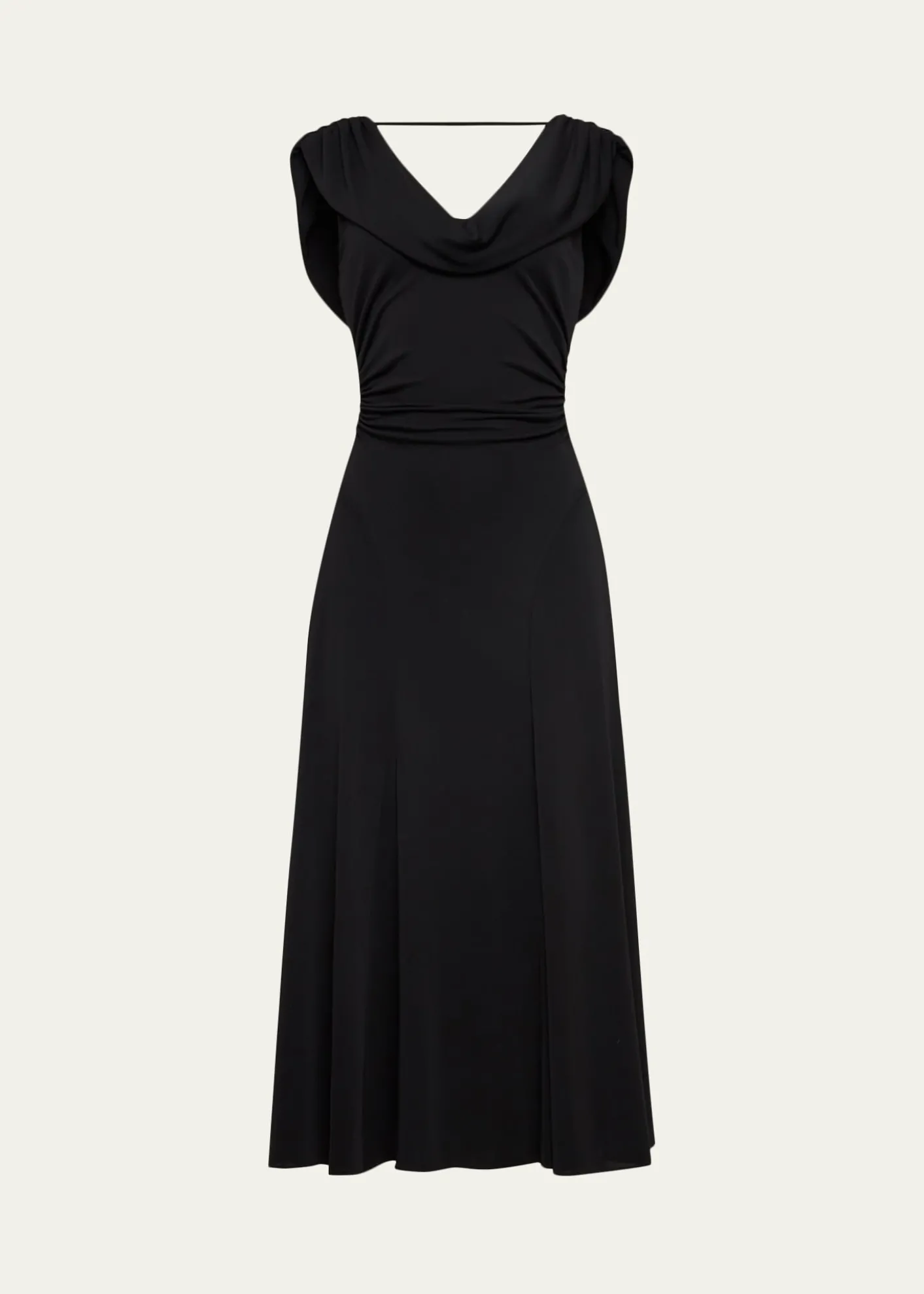 Cinq a SeptCarino Draped Midi Dress