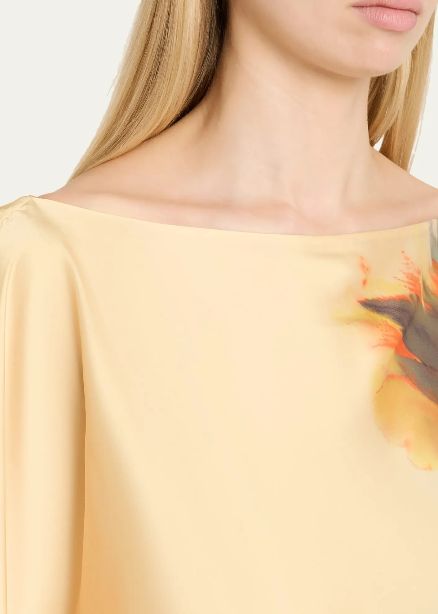 Cinq a SeptCarole Watercolor Floral Top